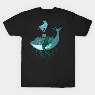 Whale in the universe T-Shirt